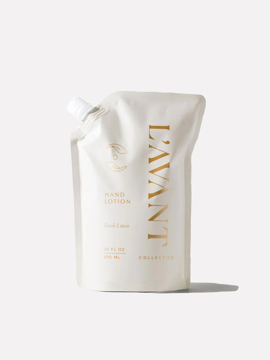Hand Lotion Refill Pouch Fresh Linen 20oz