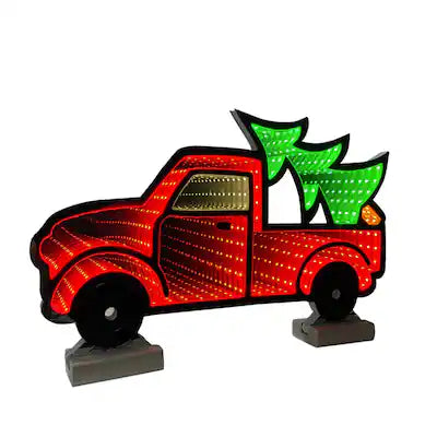 INFINITY MIRROR - TRUCK & TREE