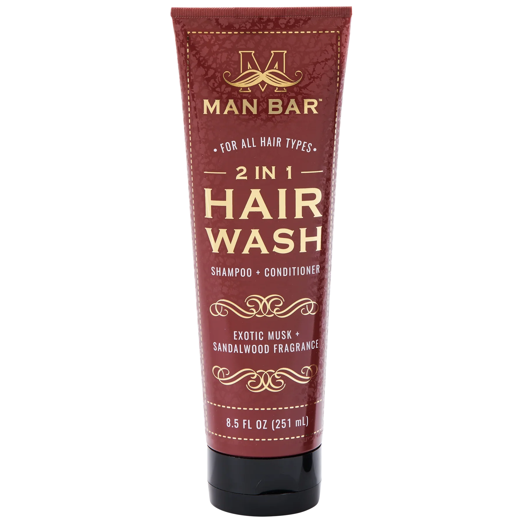 MAN BAR 2-IN-1 HAIR WASH SHAMPOO & CONDITIONER