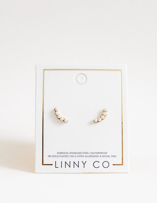 SCREWBACK STUDS - ABIGAIL PEARL
