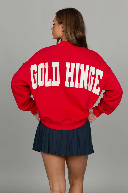 Bright Ruby Prep Mock Neck - Pharm Favorites by Economy Pharmacy