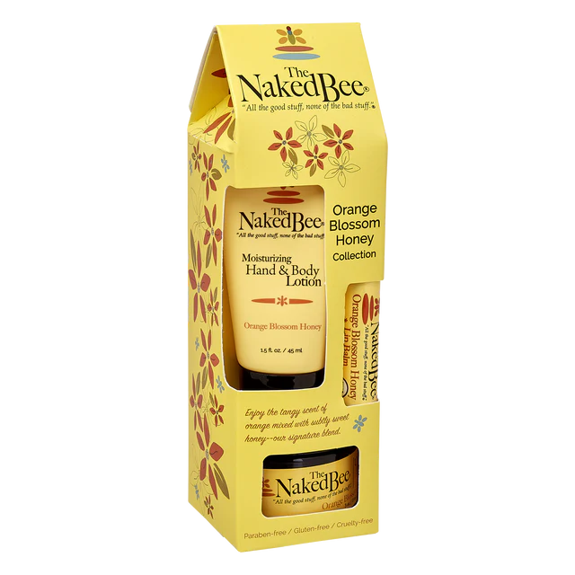 THE NAKED BEE GIFT SET - ORANGE BLOSSOM HONEY COLLECTION