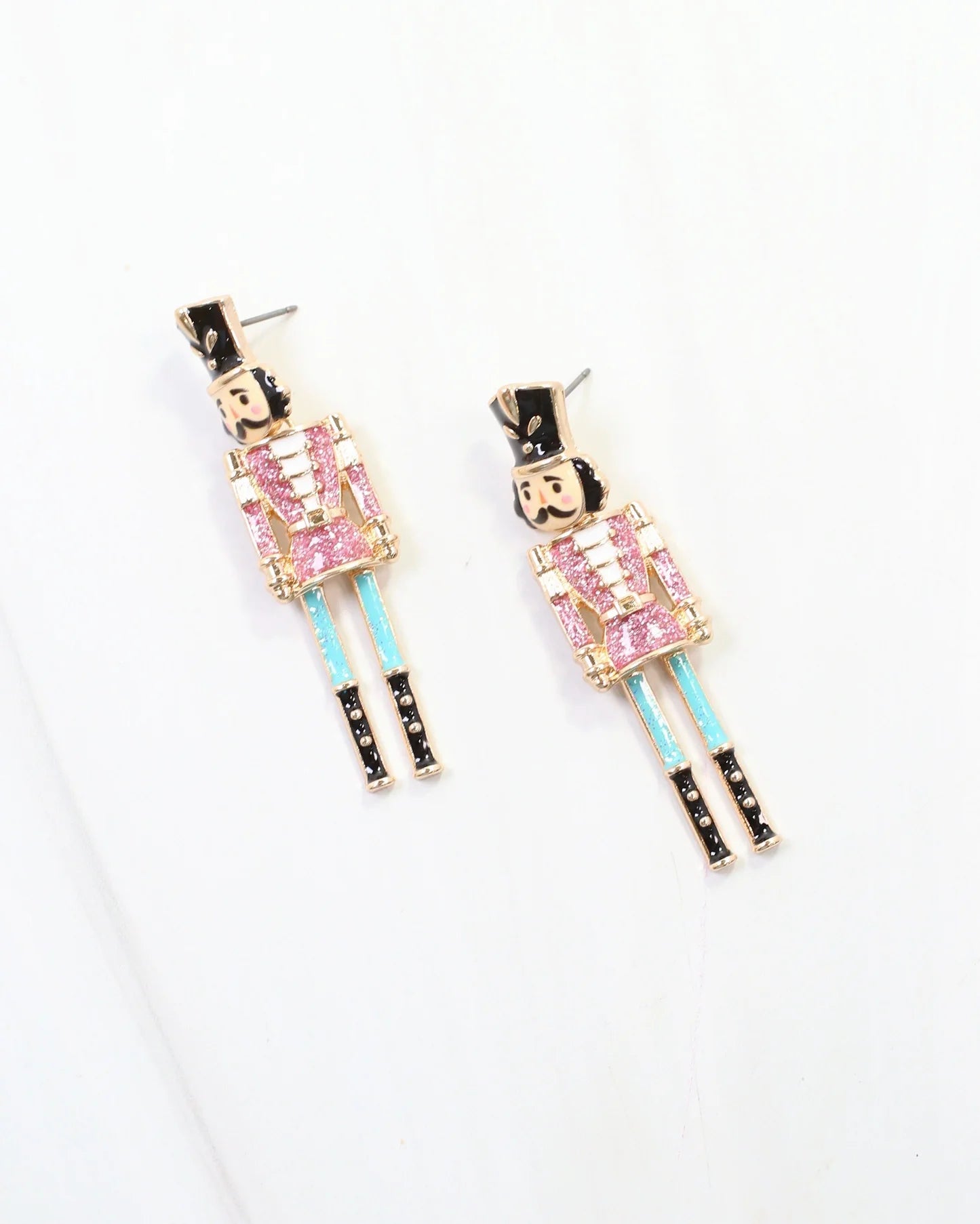 NAUGHTY OR NICE NUTCRACKER EARRING