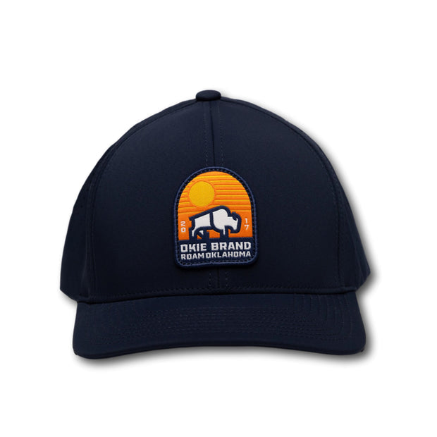 OKIE HAT - BISON HORIZON PERFORMANCE - NAVY