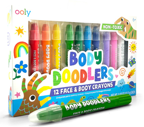 Body Doodlers: Face & Body Crayons