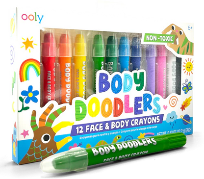 Body Doodlers: Face & Body Crayons