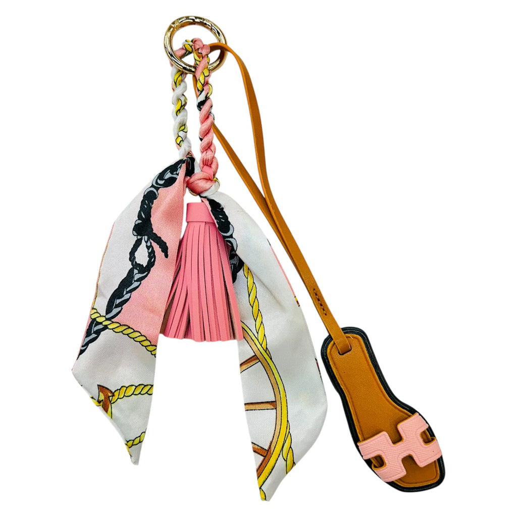 SLIDE SCARF BAG CHARM