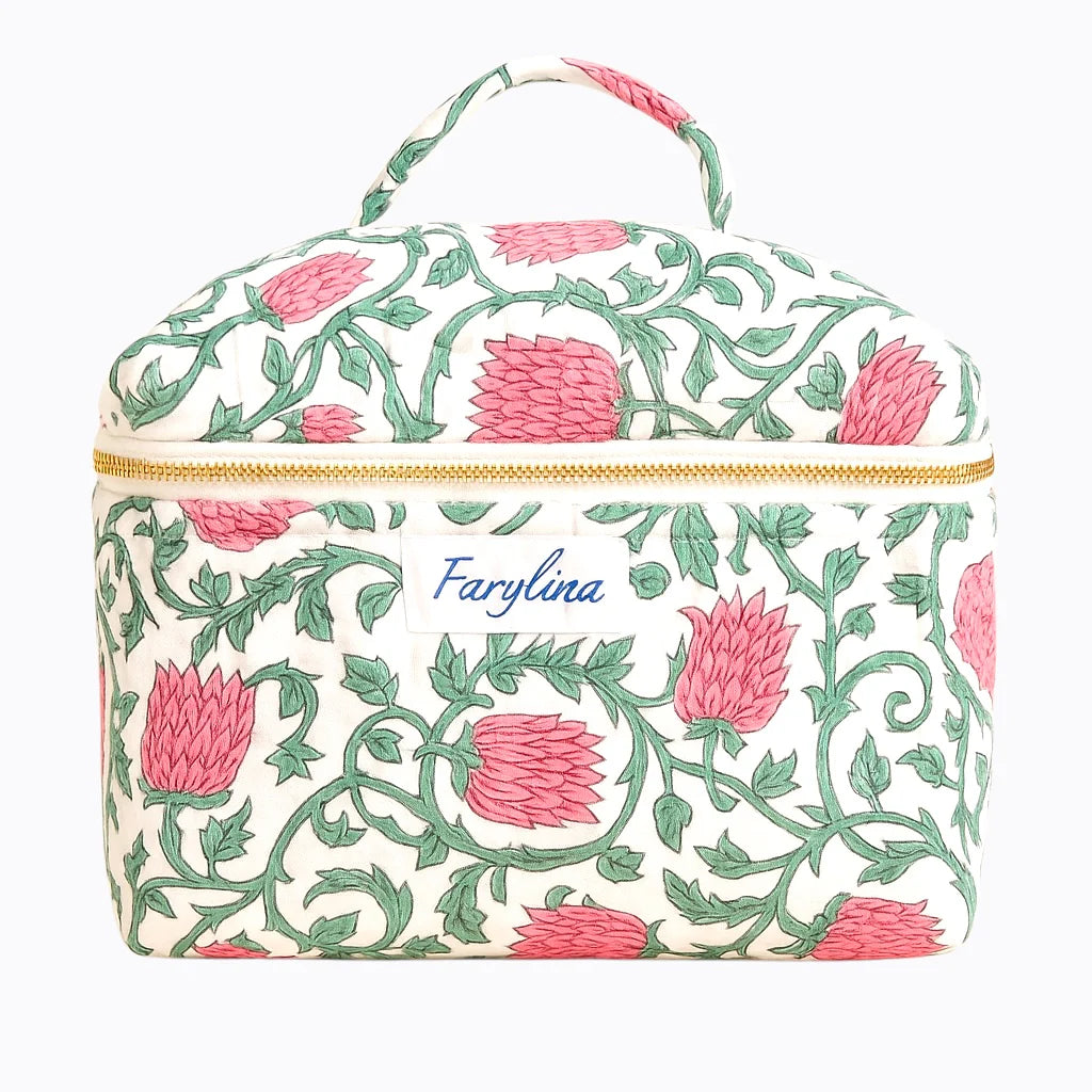 QUILTED VANITY BAG