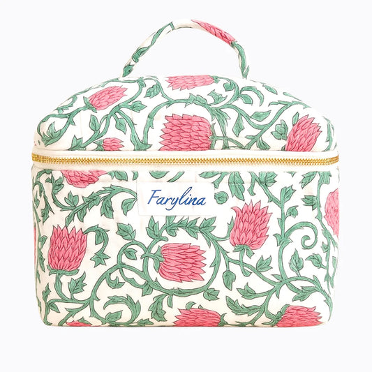 QUILTED VANITY BAG
