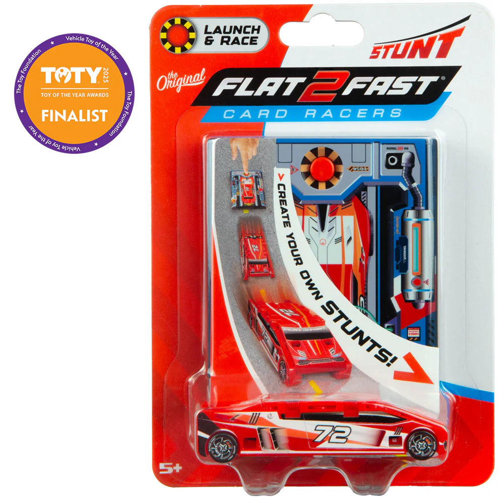 FLAT 2 FAST STUNT CARD RACERS