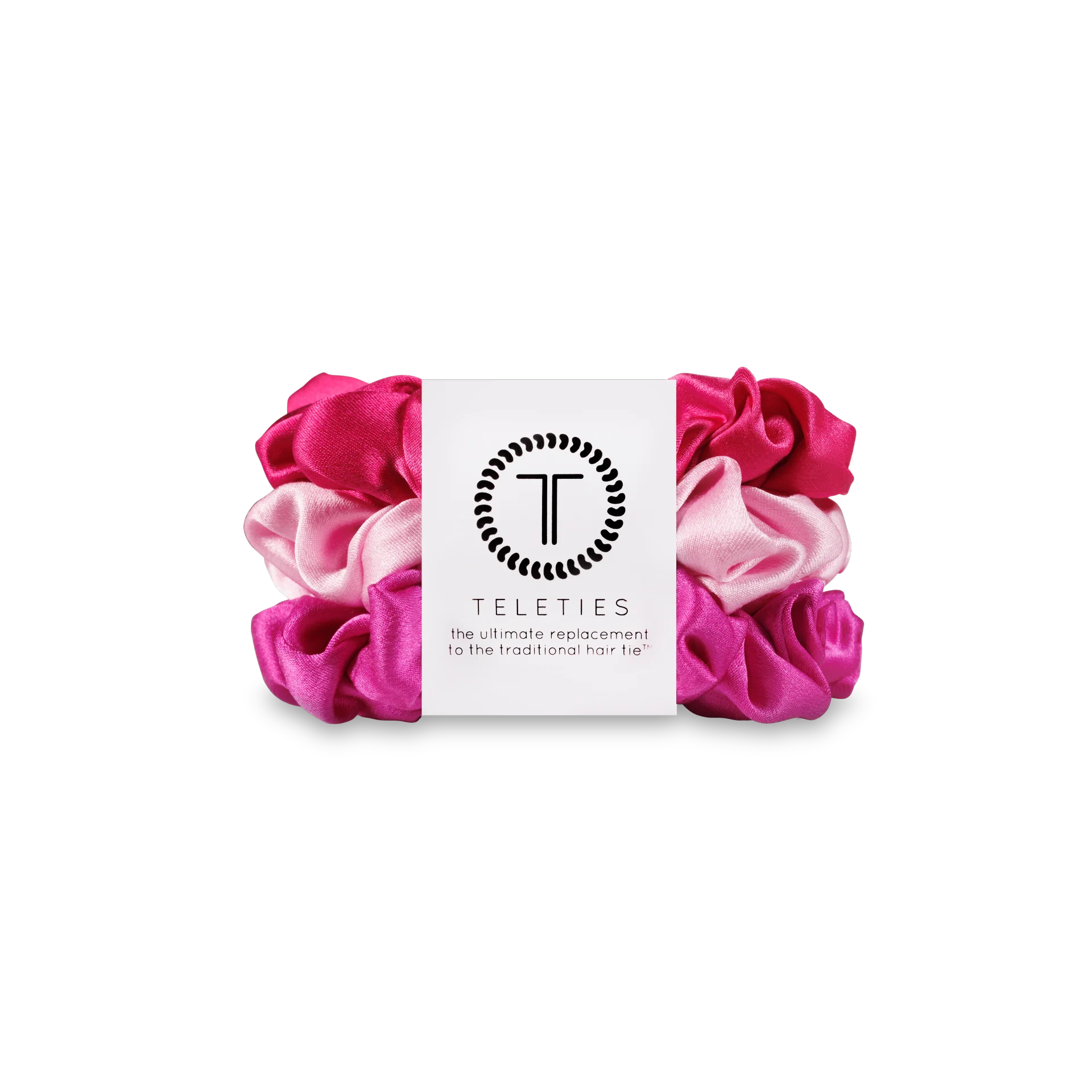 Rose All Day Small Silk Scrunchies