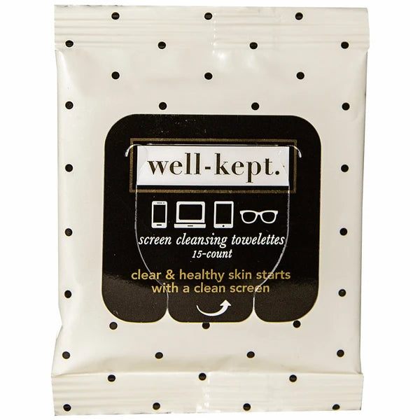 WELL KEPT SCREEN & LENS WIPES