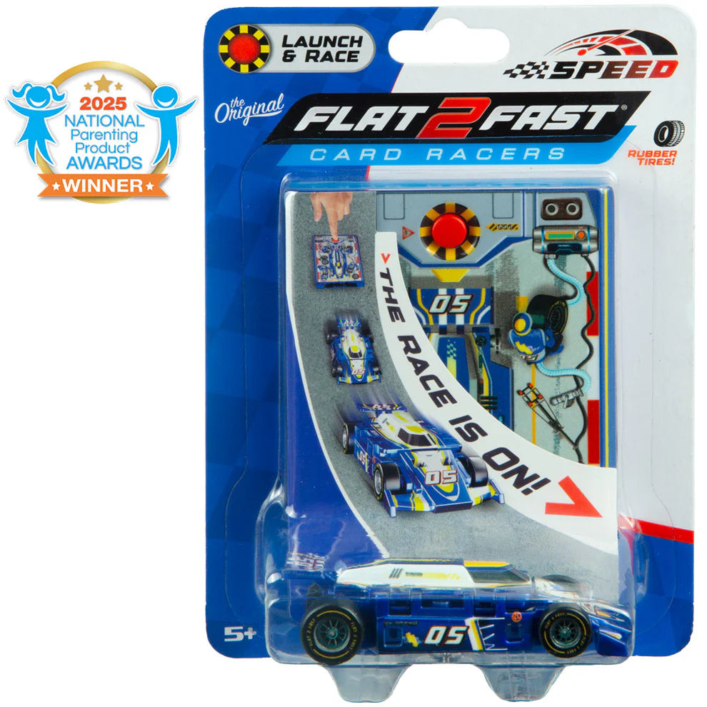 FLAT 2 FAST SPEED CARD RACERS