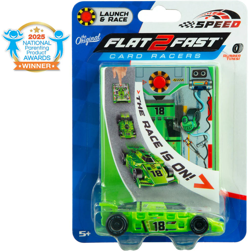 FLAT 2 FAST SPEED CARD RACERS