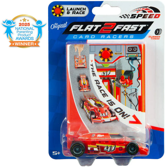 FLAT 2 FAST SPEED CARD RACERS