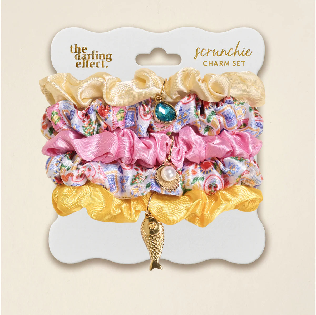 SCRUNCHIE CHARM SET