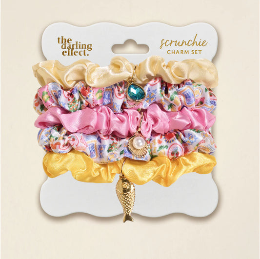 SCRUNCHIE CHARM SET