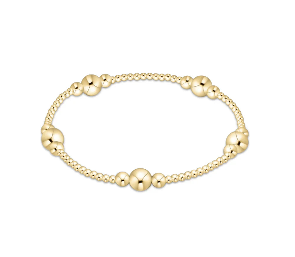 Purpose Gold 6mm Bead Bracelet