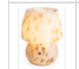 VINTAGE STYLE BULB ILLUMINATION FRAGRANCE WARMER ART GLASS LAMP