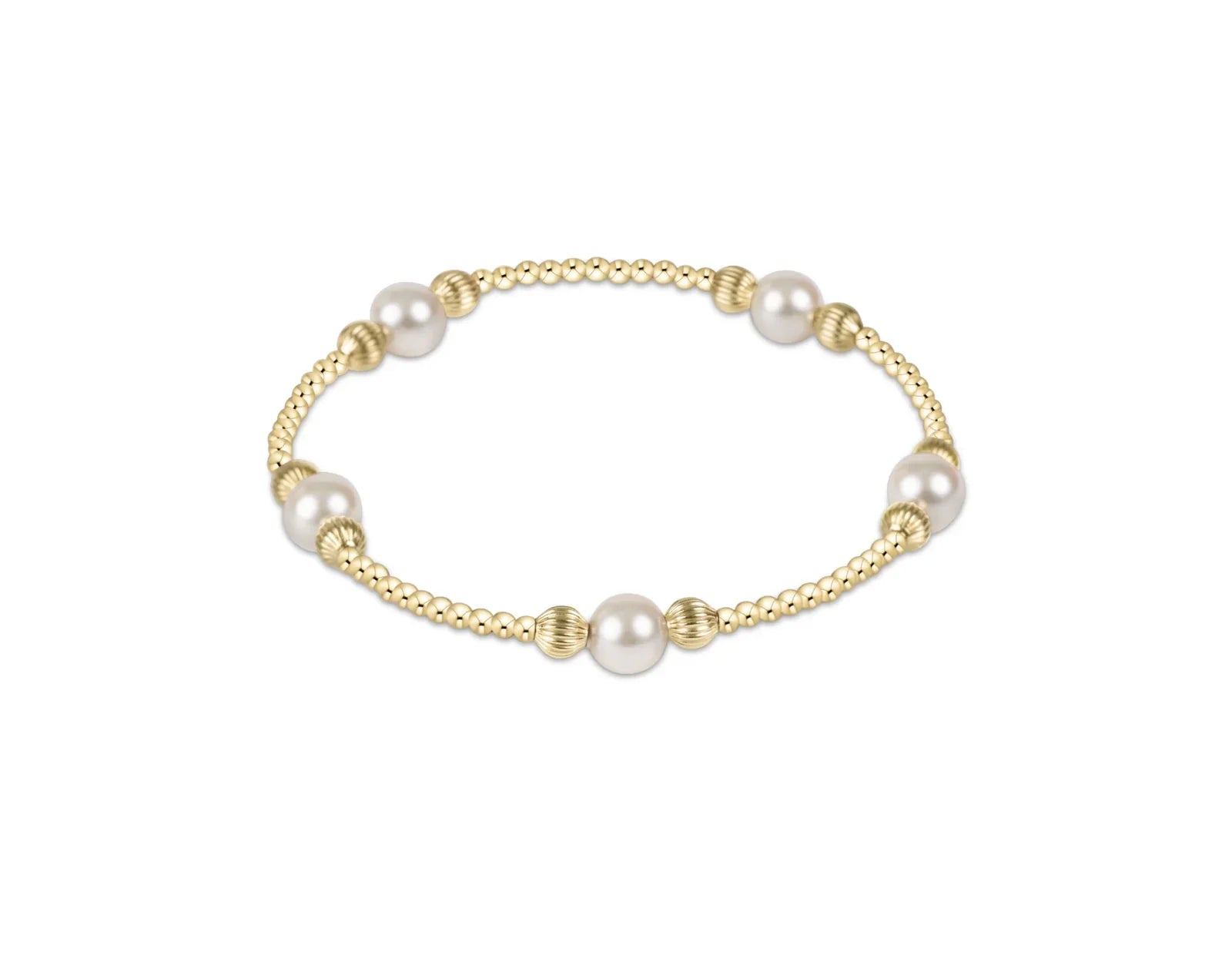 Purpose Pearl 6mm Bead Bracelet - Dignity