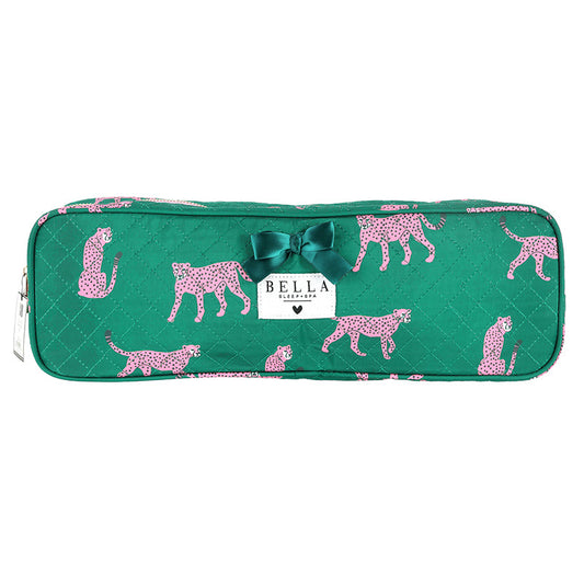 QUILTED HAIR TOOL BAG - CHEETAH - Pharm Favorites by Economy Pharmacy