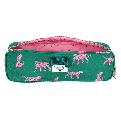 QUILTED HAIR TOOL BAG - CHEETAH - Pharm Favorites by Economy Pharmacy