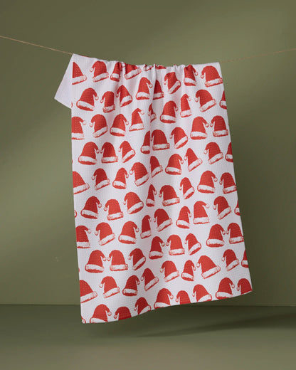 GEOMETRY KITCHEN TEA TOWELS - HOLIDAY