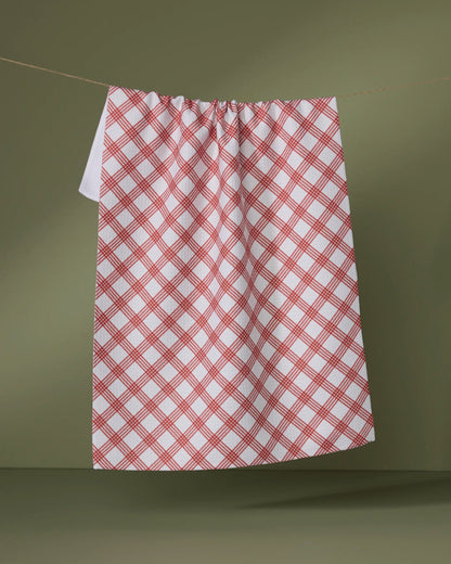 GEOMETRY KITCHEN TEA TOWELS - HOLIDAY