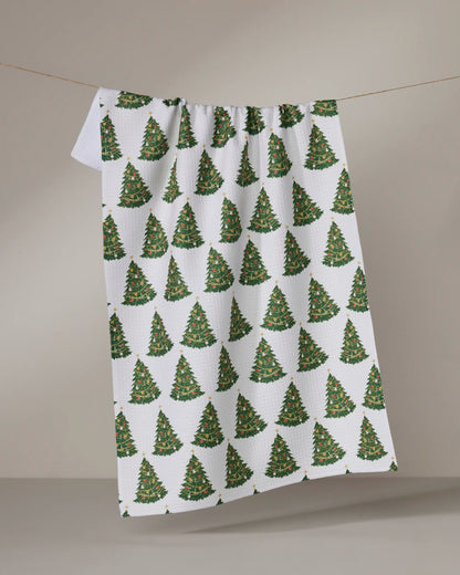 GEOMETRY KITCHEN TEA TOWELS - HOLIDAY