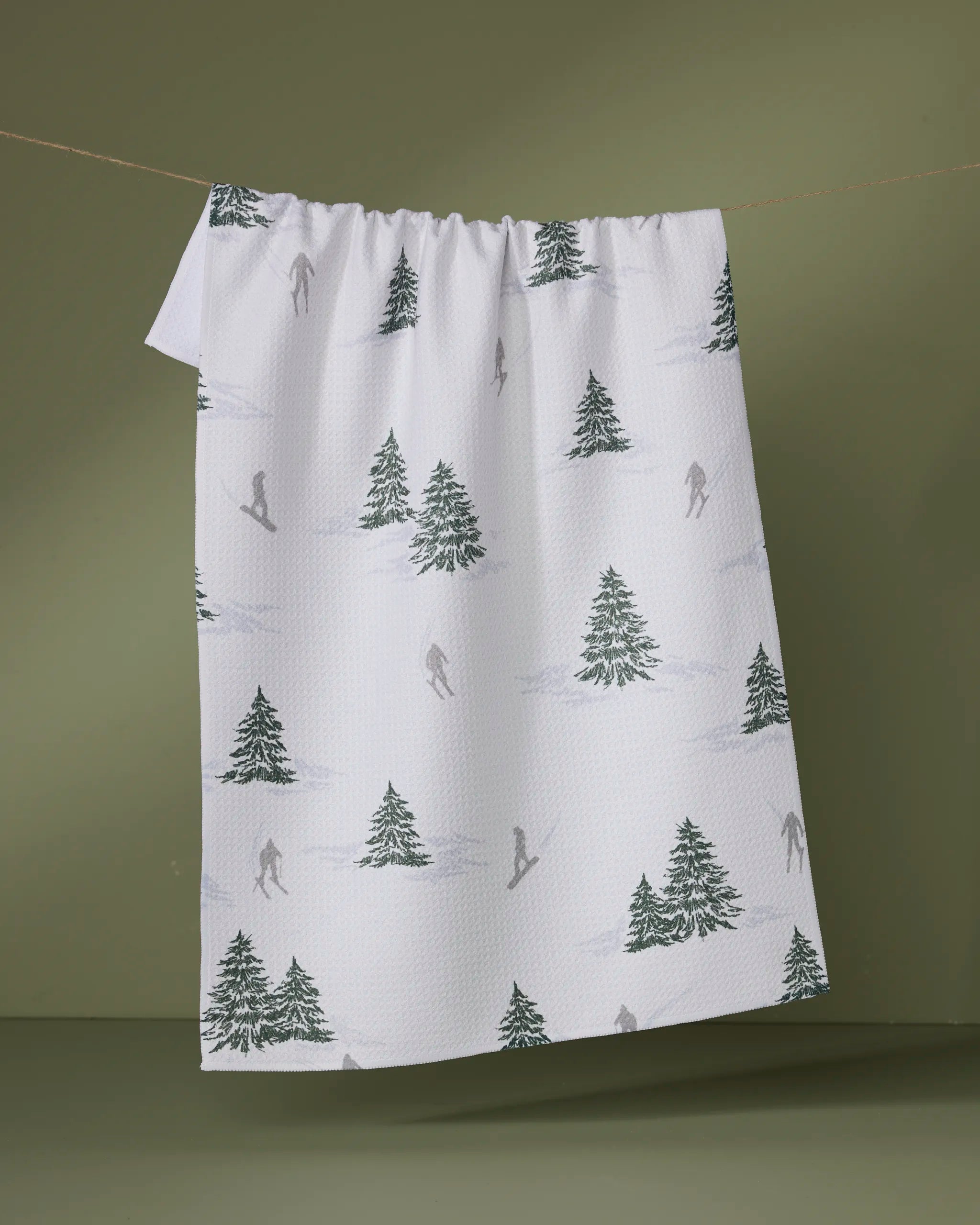 GEOMETRY KITCHEN TEA TOWELS - HOLIDAY