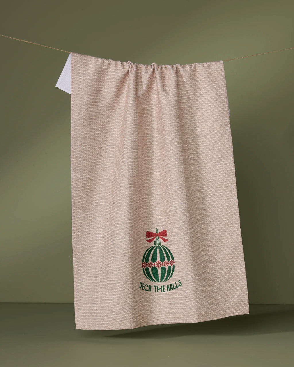 GEOMETRY KITCHEN TEA TOWELS - HOLIDAY