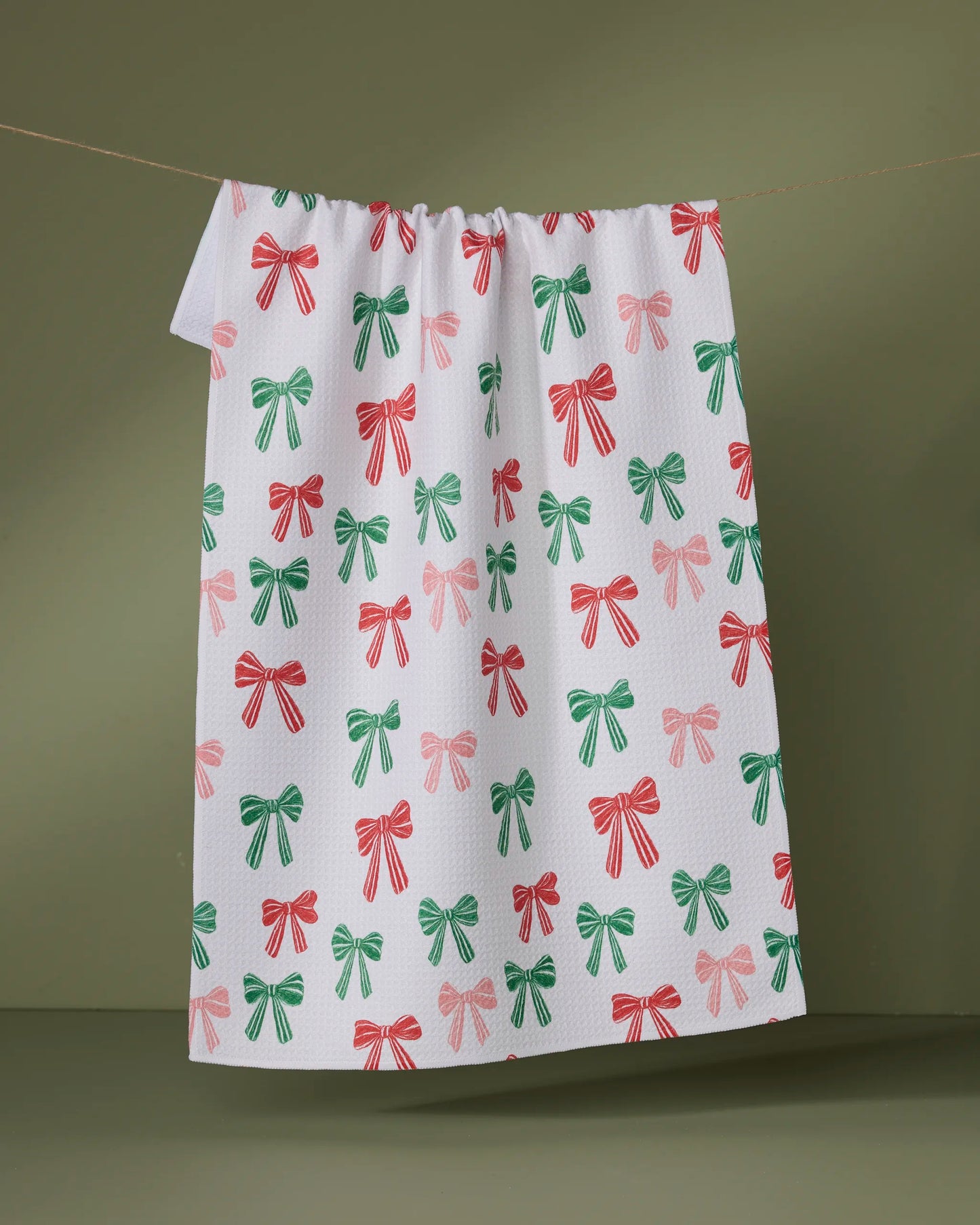 GEOMETRY KITCHEN TEA TOWELS - HOLIDAY