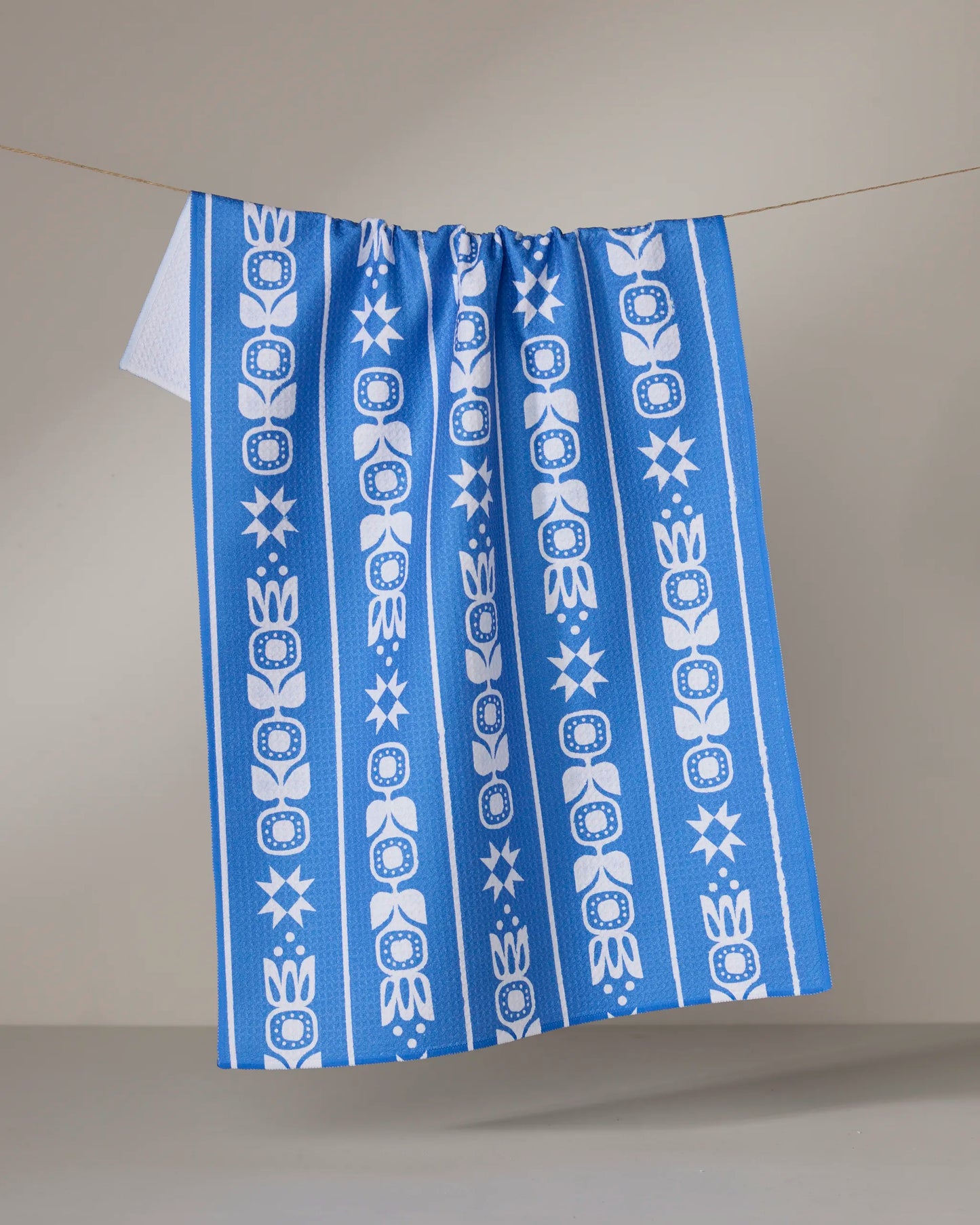 GEOMETRY KITCHEN TEA TOWELS - HOLIDAY