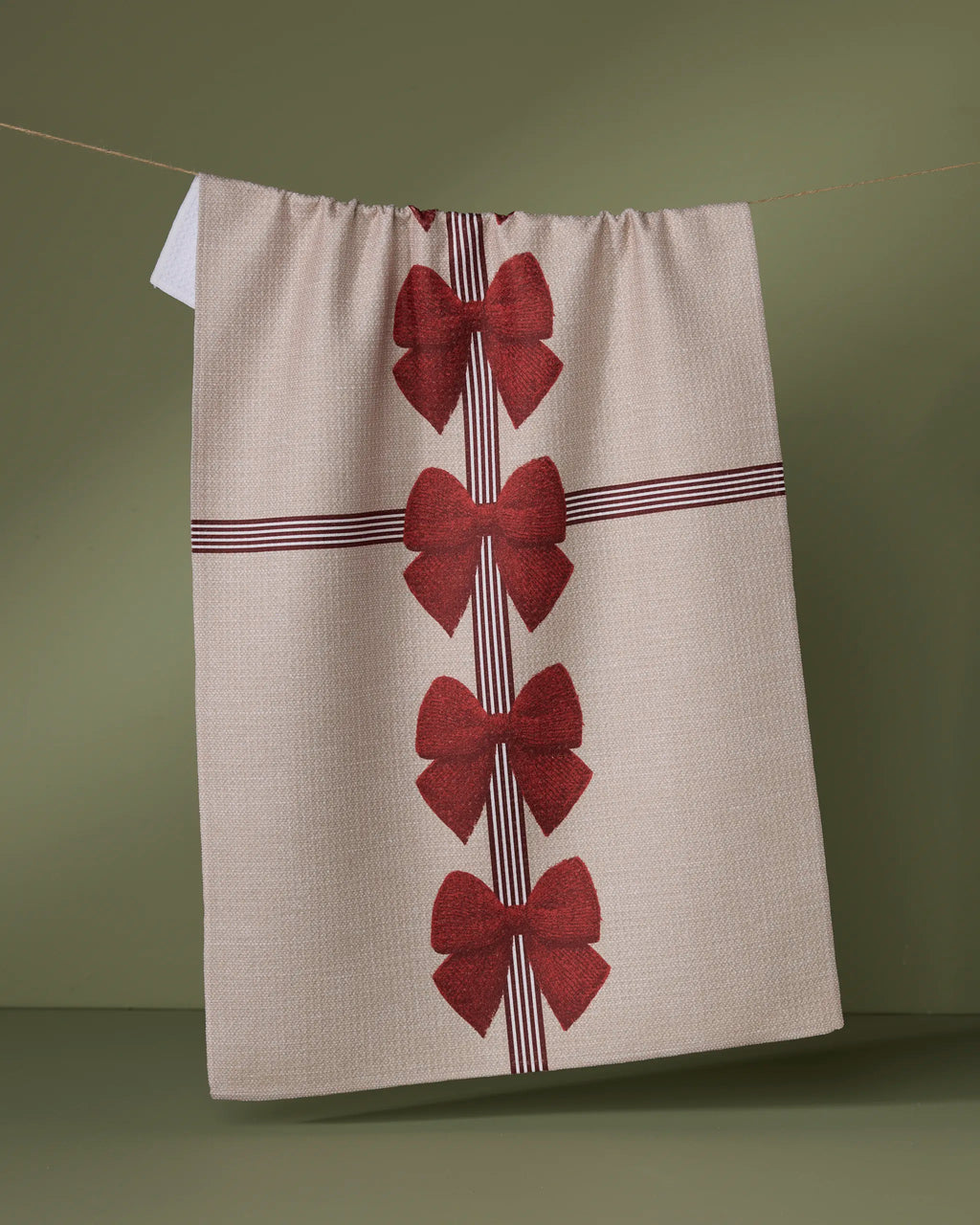 GEOMETRY KITCHEN TEA TOWELS - HOLIDAY