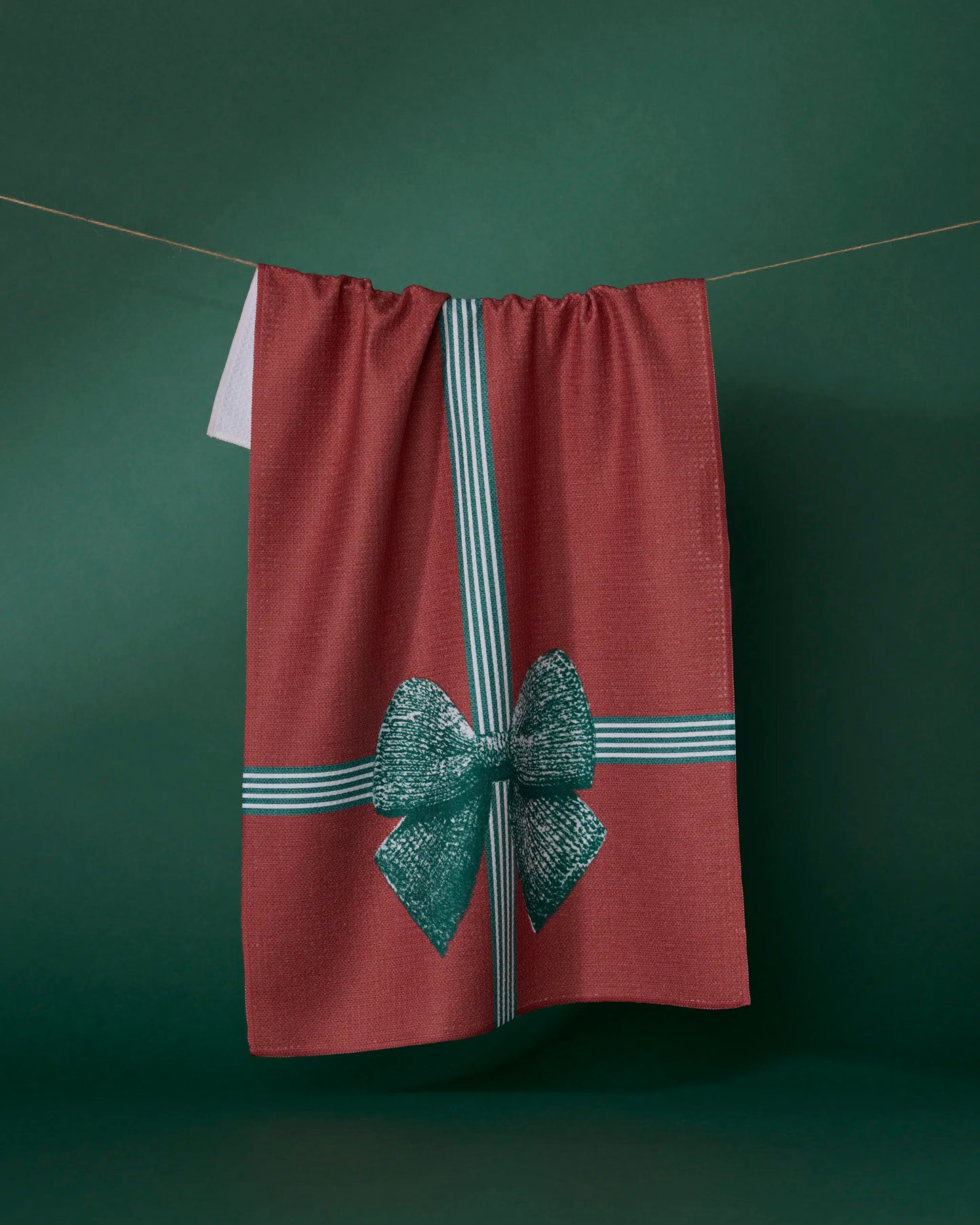 GEOMETRY KITCHEN TEA TOWELS - HOLIDAY