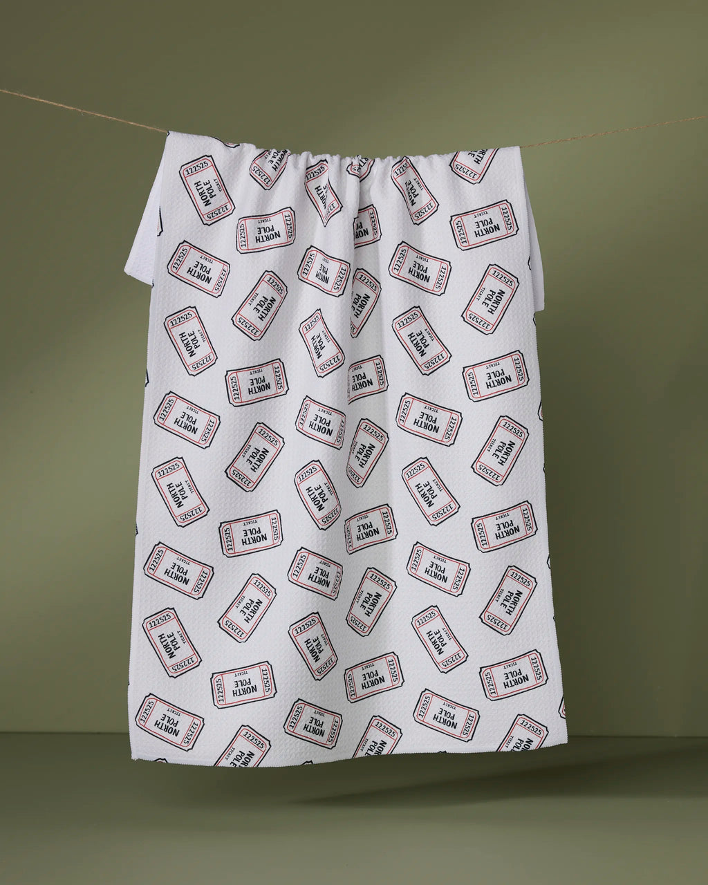 GEOMETRY KITCHEN TEA TOWELS - HOLIDAY