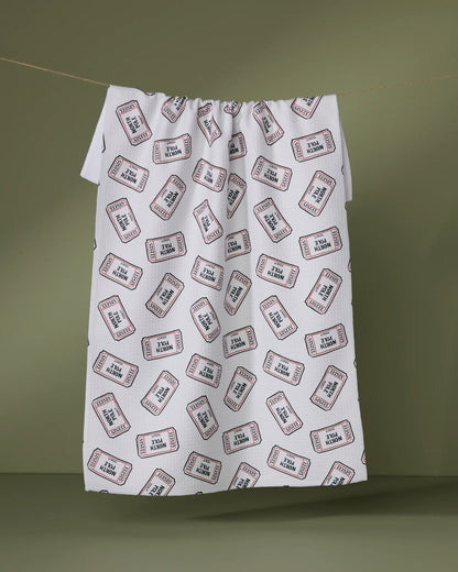 GEOMETRY KITCHEN TEA TOWELS - HOLIDAY