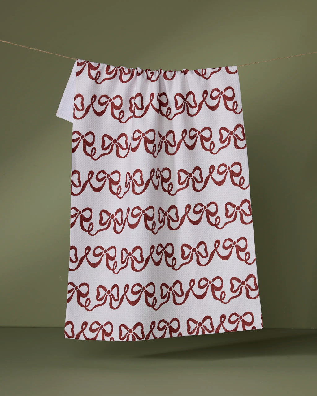 GEOMETRY KITCHEN TEA TOWELS - HOLIDAY