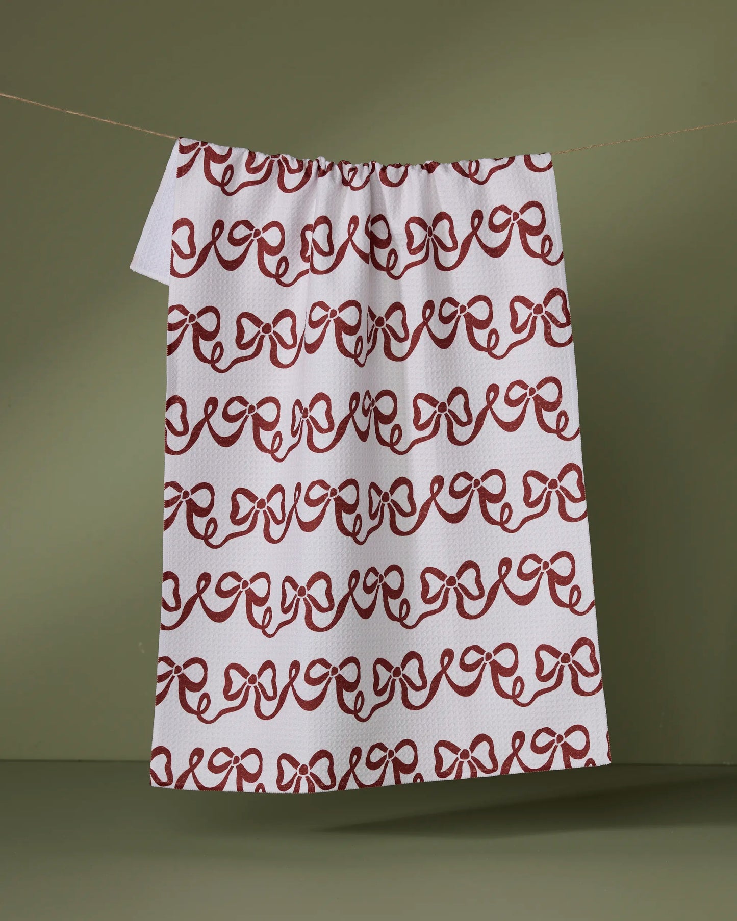 GEOMETRY KITCHEN TEA TOWELS - HOLIDAY