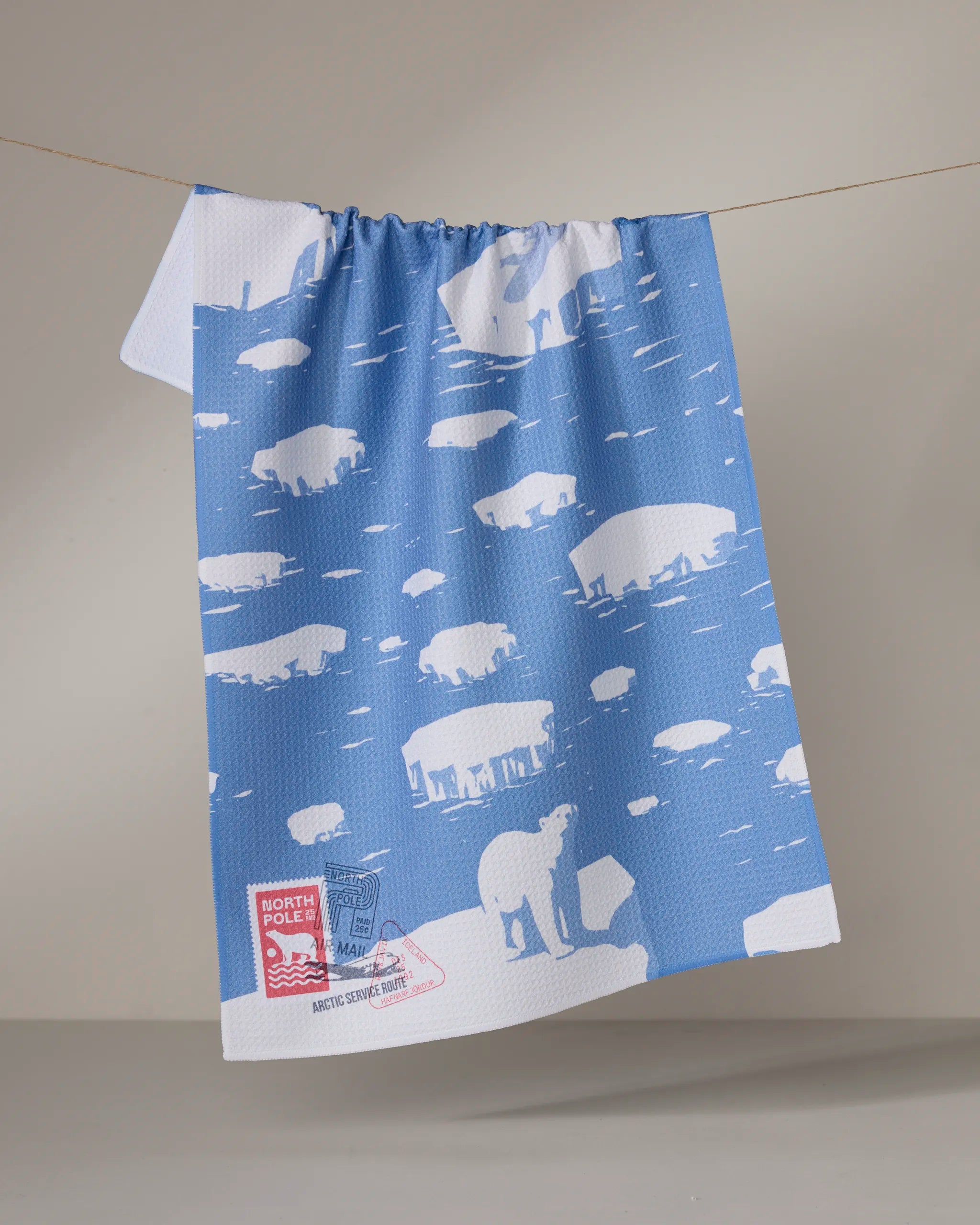 GEOMETRY KITCHEN TEA TOWELS - HOLIDAY