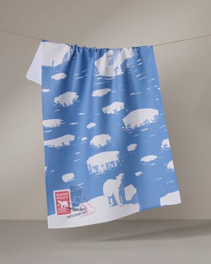 GEOMETRY KITCHEN TEA TOWELS - HOLIDAY