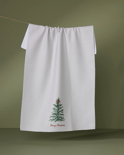 GEOMETRY KITCHEN TEA TOWELS - HOLIDAY