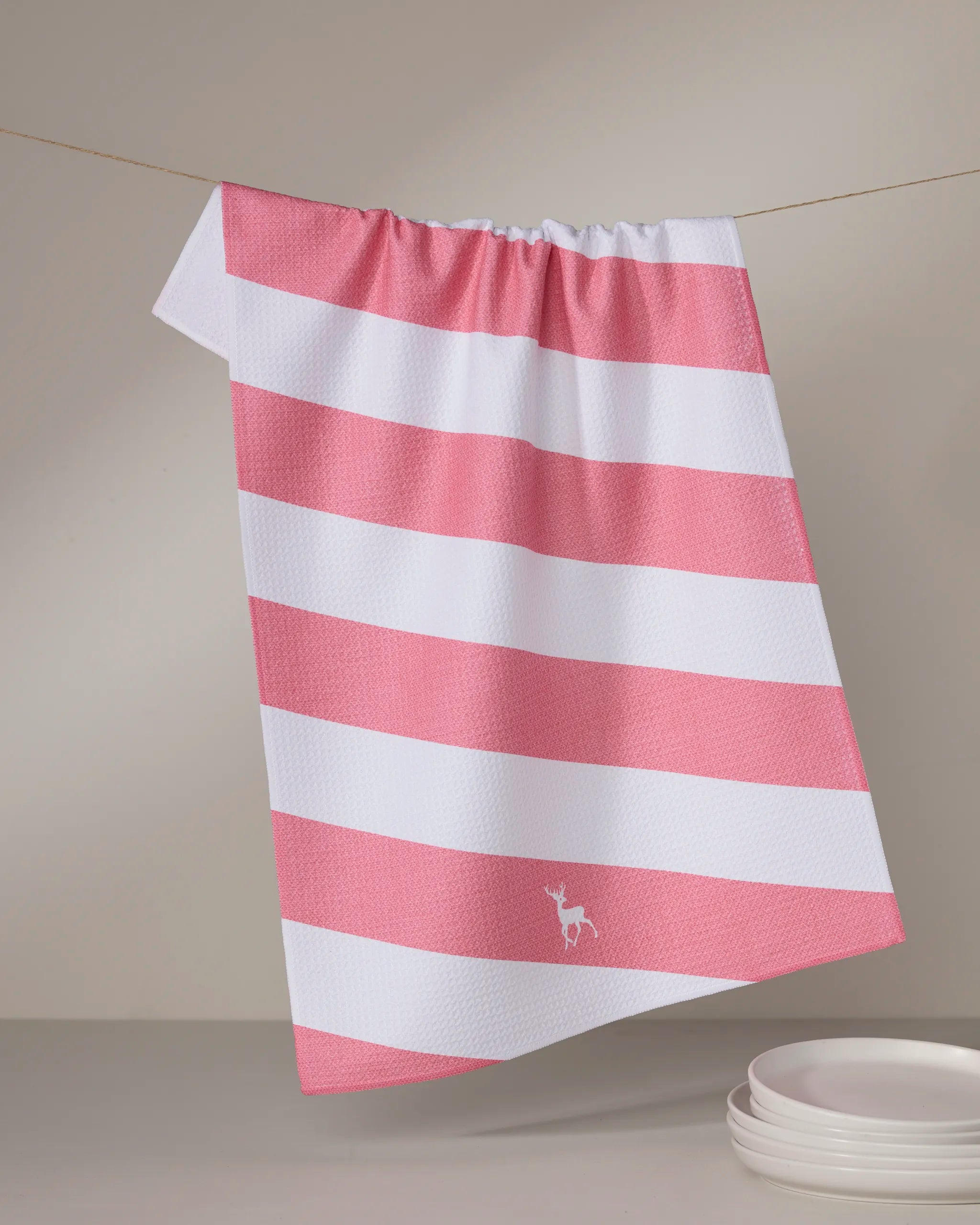 GEOMETRY KITCHEN TEA TOWELS - HOLIDAY