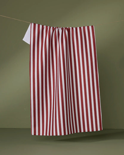 GEOMETRY KITCHEN TEA TOWELS - HOLIDAY