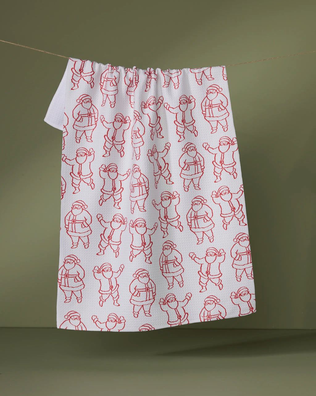 GEOMETRY KITCHEN TEA TOWELS - HOLIDAY