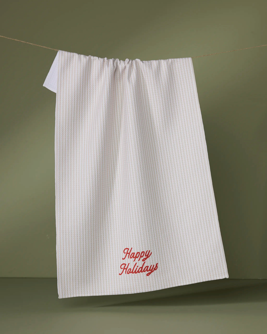 GEOMETRY KITCHEN TEA TOWELS - HOLIDAY