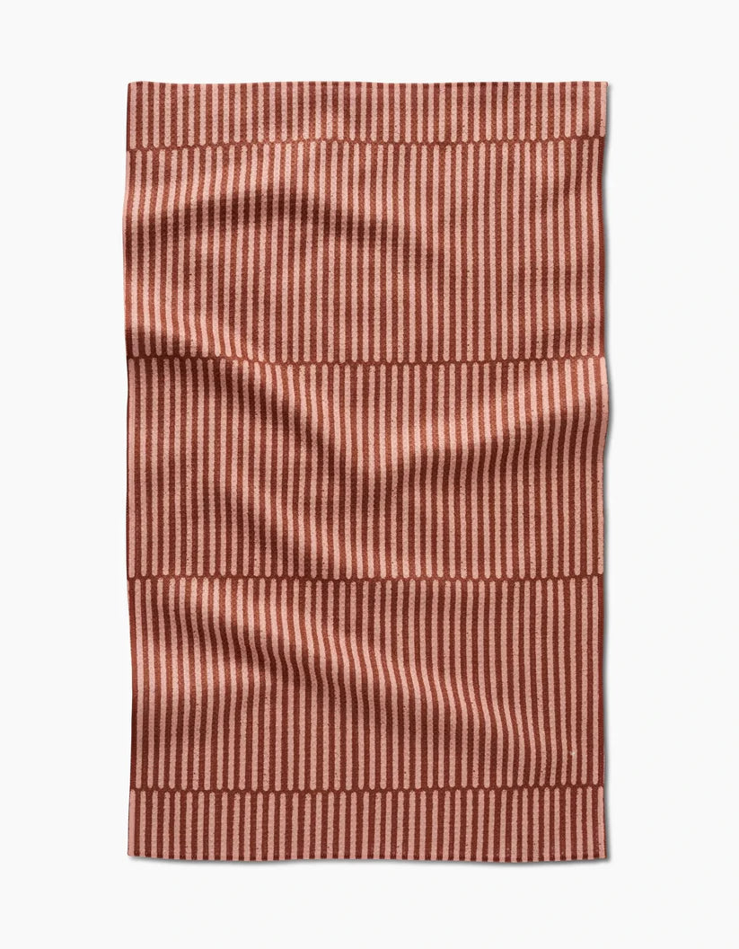 GEOMETRY TEA TOWEL - FALL