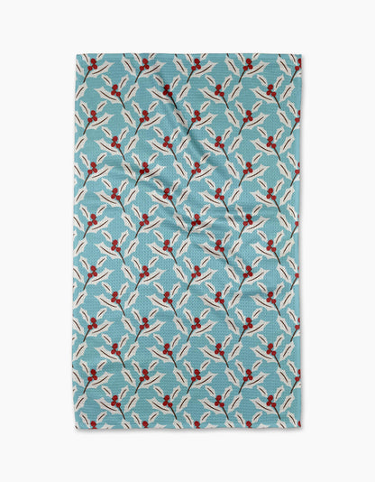 GEOMETRY KITCHEN TEA TOWELS - HOLIDAY
