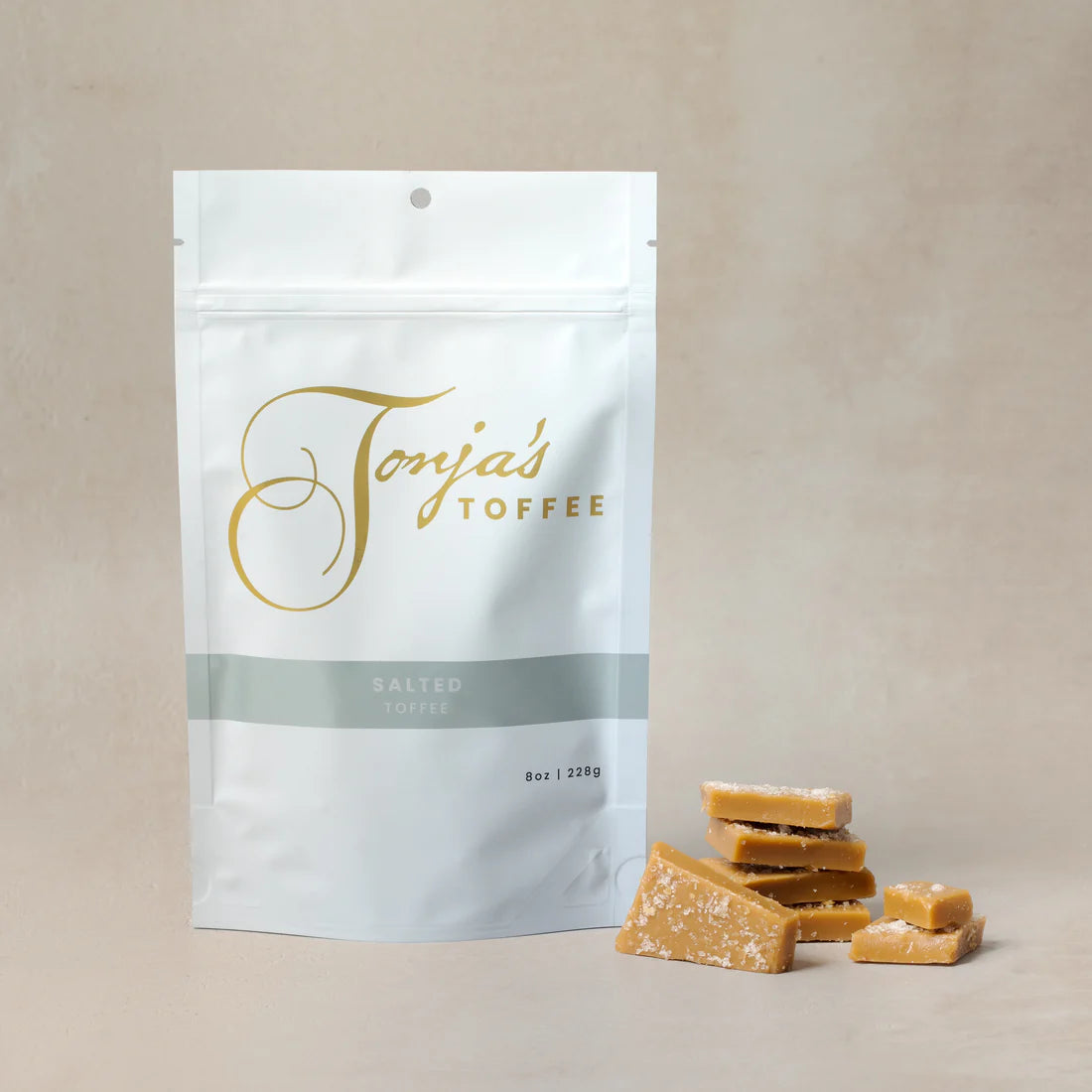 TONJA'S TOFFEE - SALTED TOFFEE
