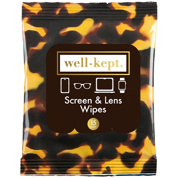 WELL KEPT SCREEN & LENS WIPES